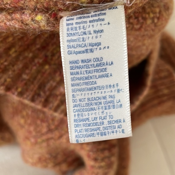 Rebecca Minkoff wool sweater Small Orange - Picture 5 of 5